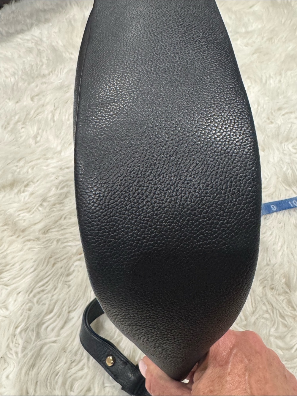 Kate Spade Kayla Pebbled Leather Shoulder Crossbody Bag Black KK055 - Picture 9 of 15